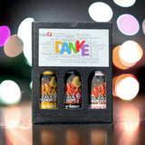 Curry-Sauce Geschenkbox "DANKE" 3 Flaschen