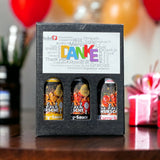 Curry-Sauce Geschenkbox "DANKE" 3 Flaschen