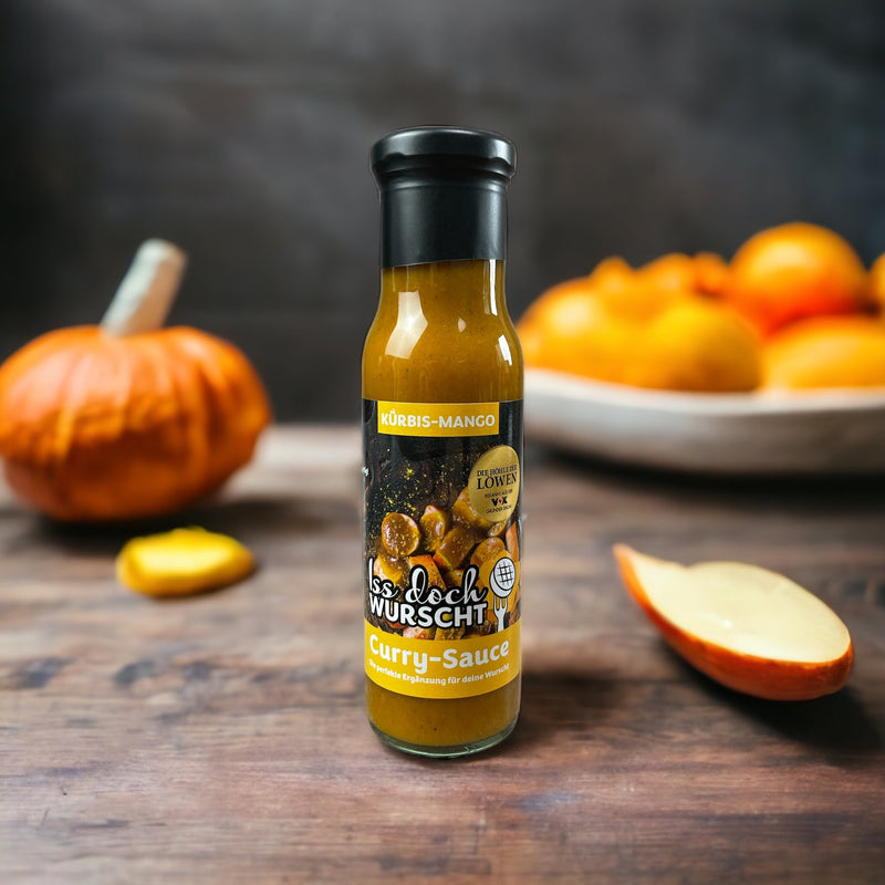 Curry-Sauce Kürbis-Mango - einzelne Flasche