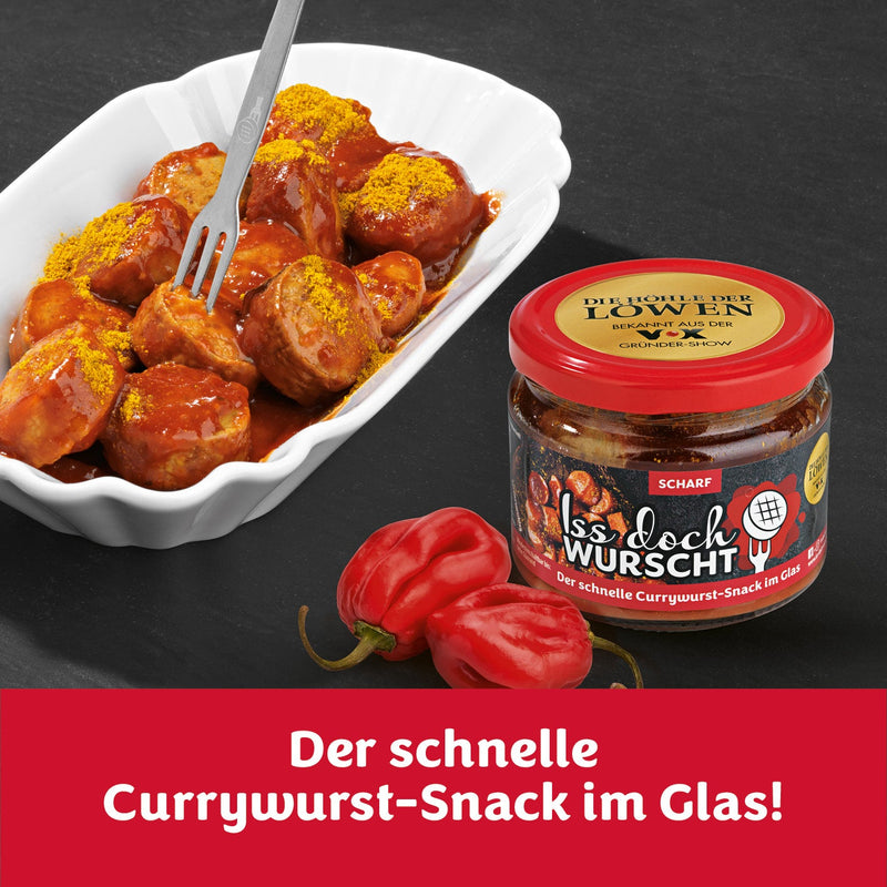 Currywurst-Snack Scharf - 6er-Set